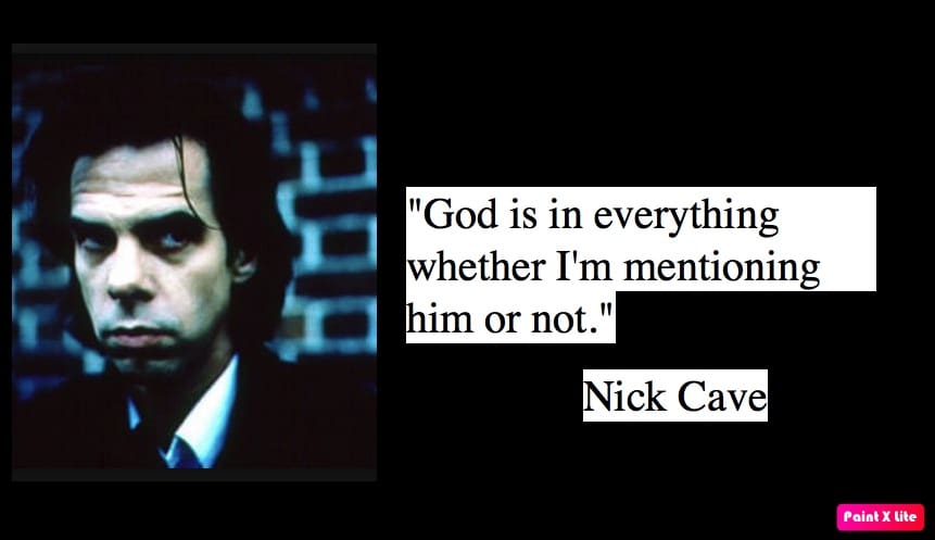 nick cave quotes