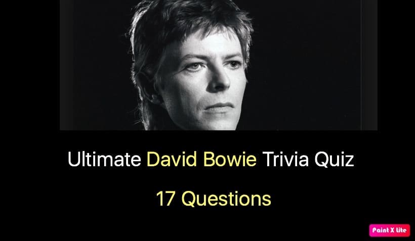Ultimate David Bowie Trivia Quiz