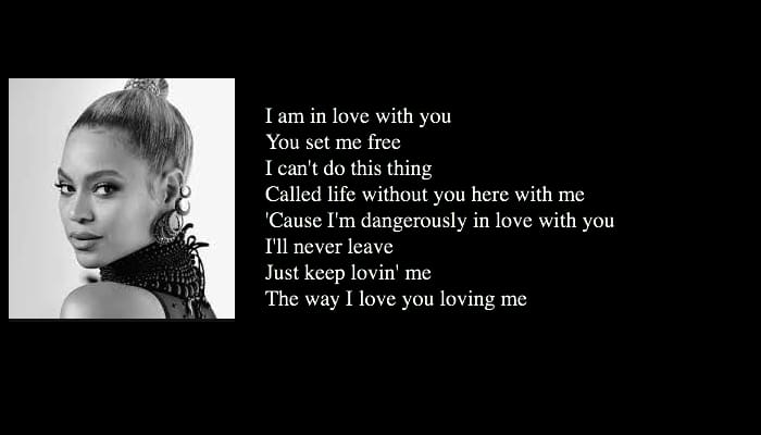 Best 30 Amazing Beyonce Verses and Song Lyrics Quotes - NSF News and ...