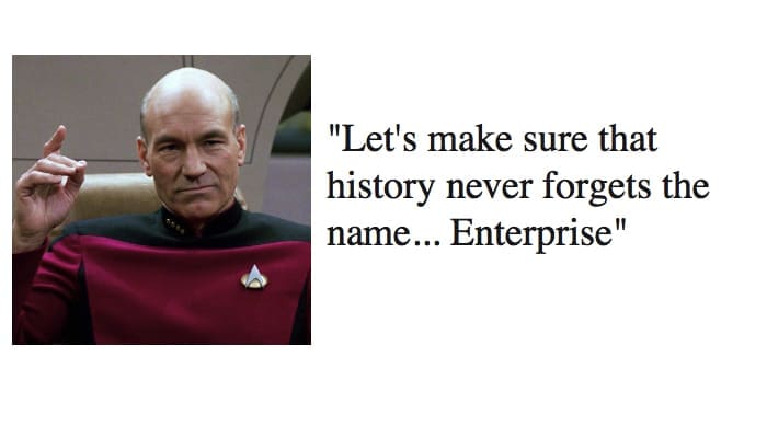 star trek the next generation Captain Picard quotes