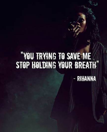 Rihanna The monster Lyrics Quotes