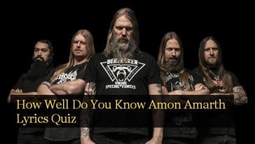 How Well Do You Know Amon Amarth Lyrics Quiz