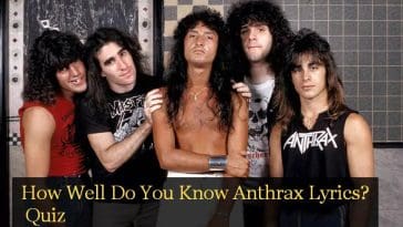 How Well Do You Know Anthrax Lyrics? Quiz